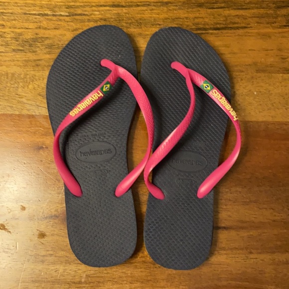 Havaianas Flip Flops Mom Size 6 + Child Size 13 - Picture 8 of 10